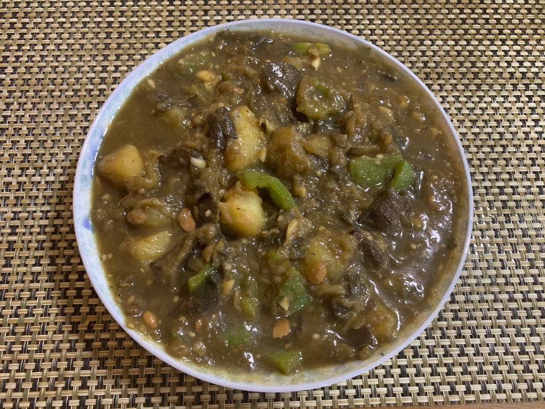 土豆炖茄子
