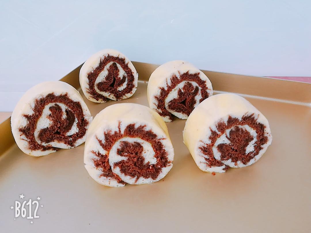 可可旋风蛋糕卷（视频）