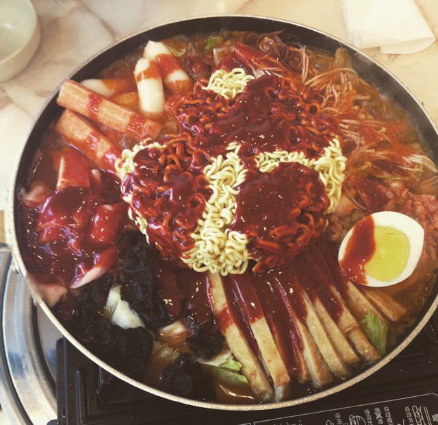 韩式芝士部队锅