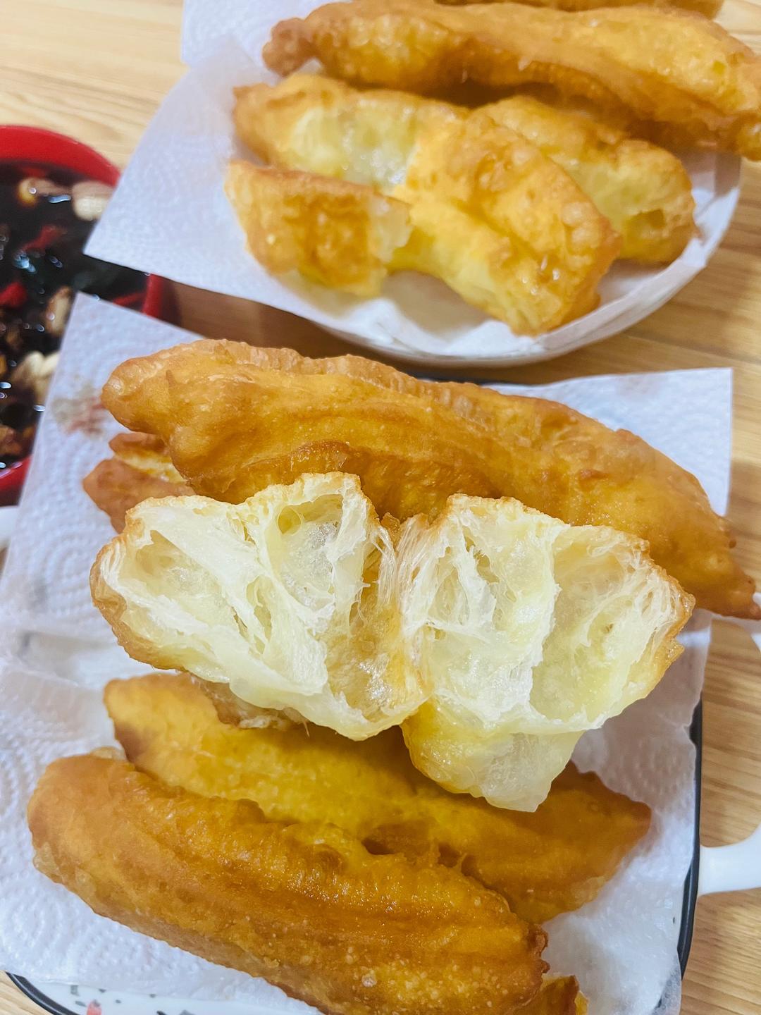 空心油条隔夜方子的做法