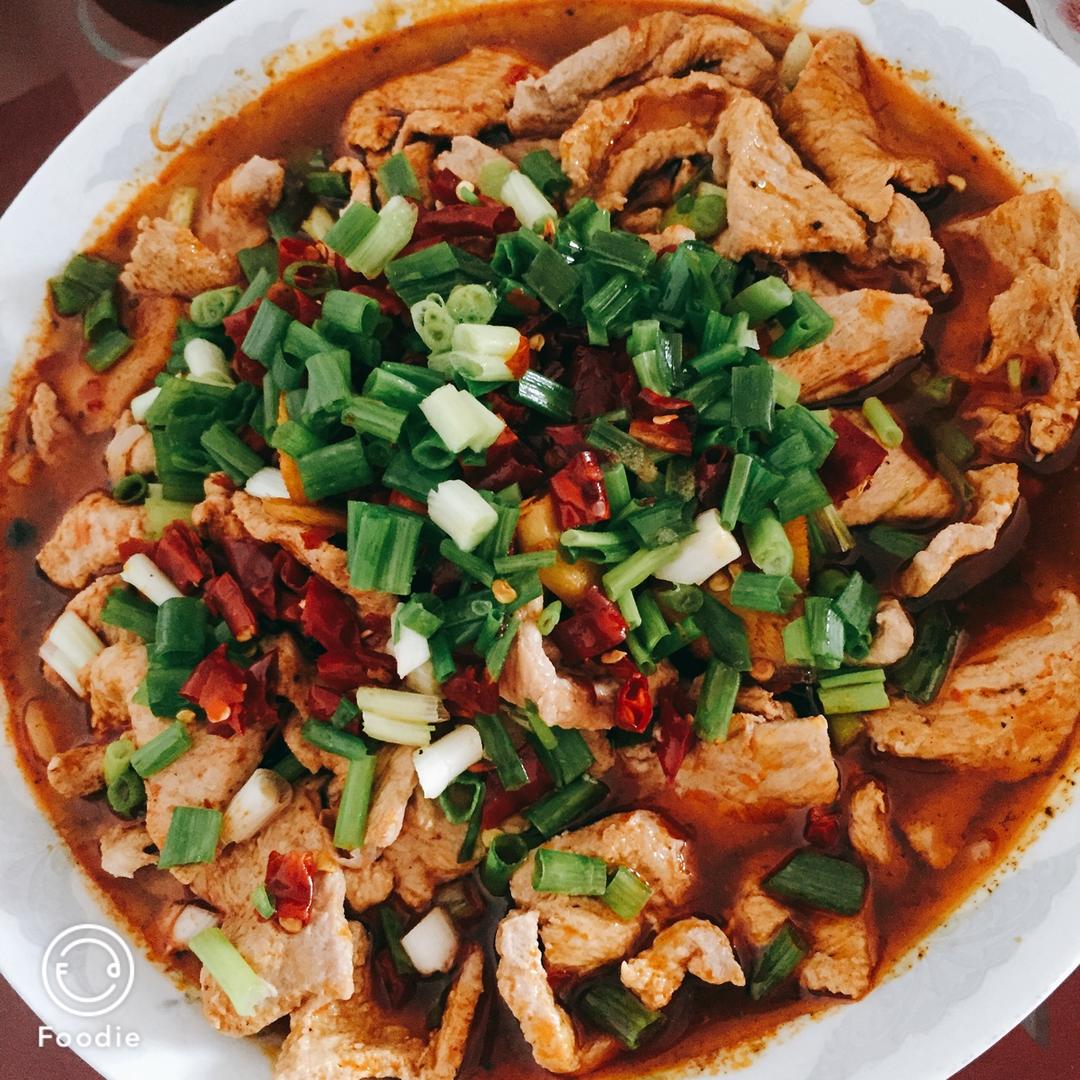 水煮肉片（吃不够的下饭菜）