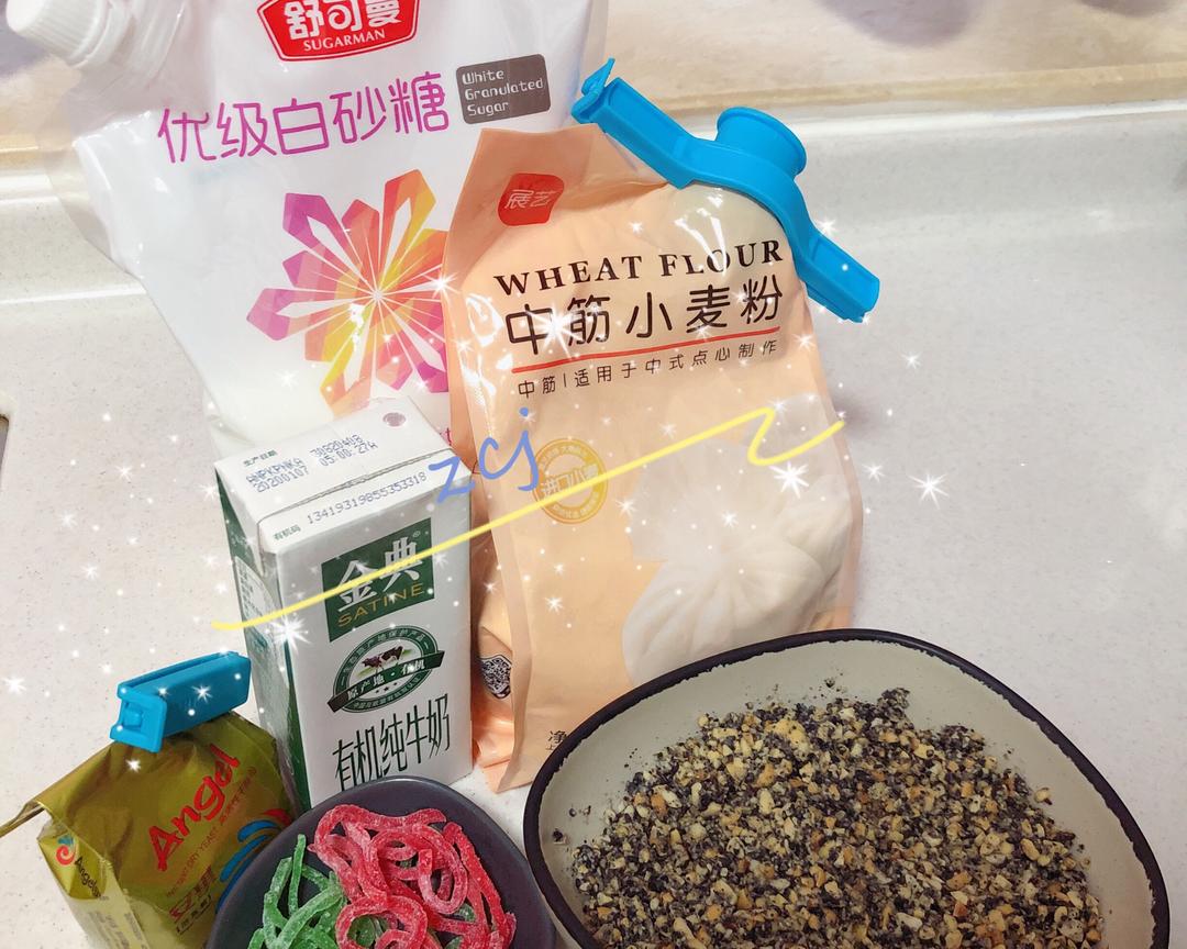 纯奶手撕吐司的做法 步骤1