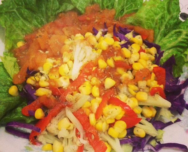 「健康减肥」低热量蔬菜沙拉的做法