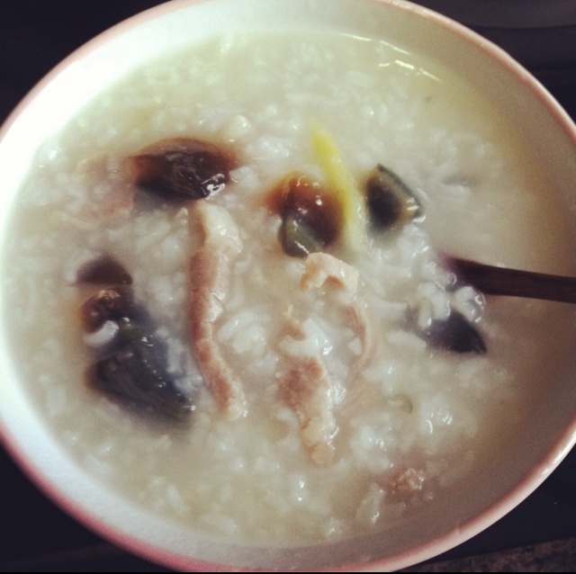 皮蛋瘦肉粥