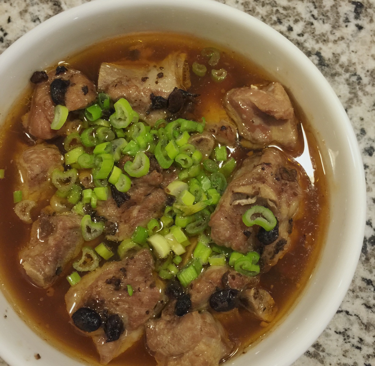 豆腐豆鼔蒸排骨