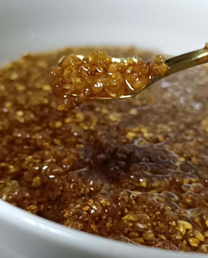 不变色的糖桂花
