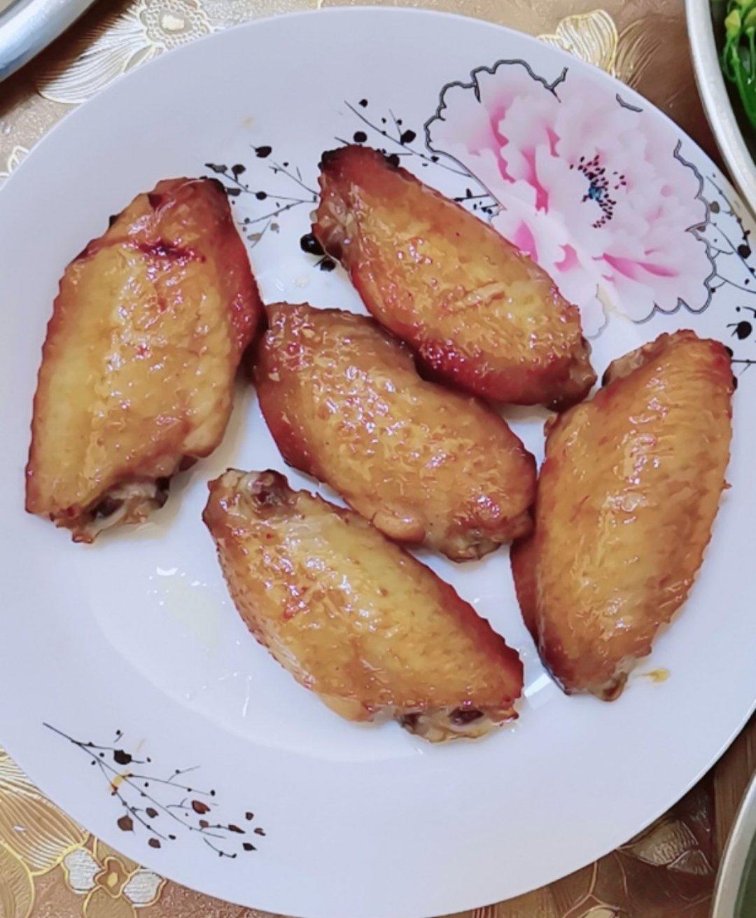 蜜汁鸡翅 Honey Coated Roast Chicken Wings