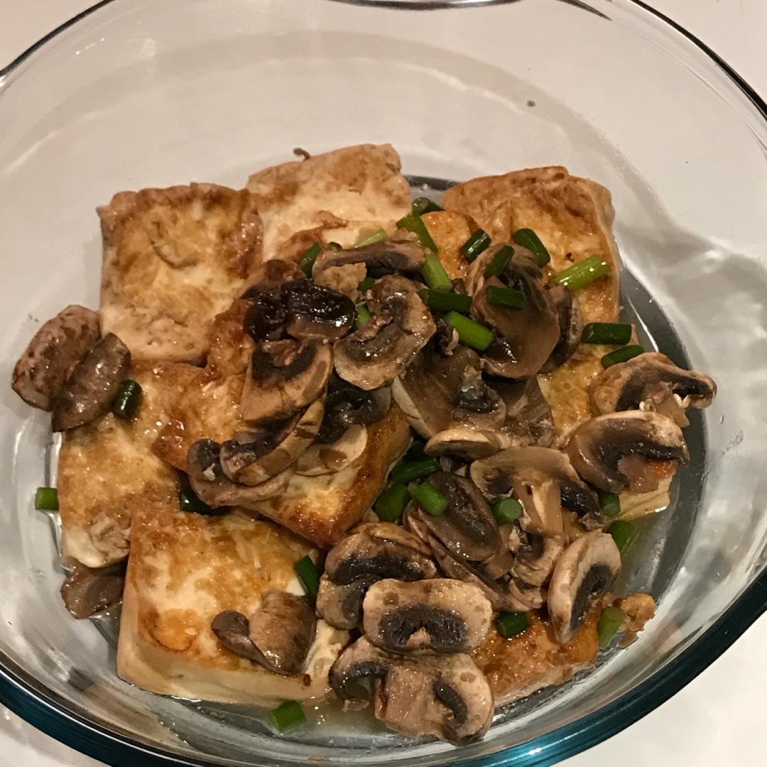 蚝油煎豆腐