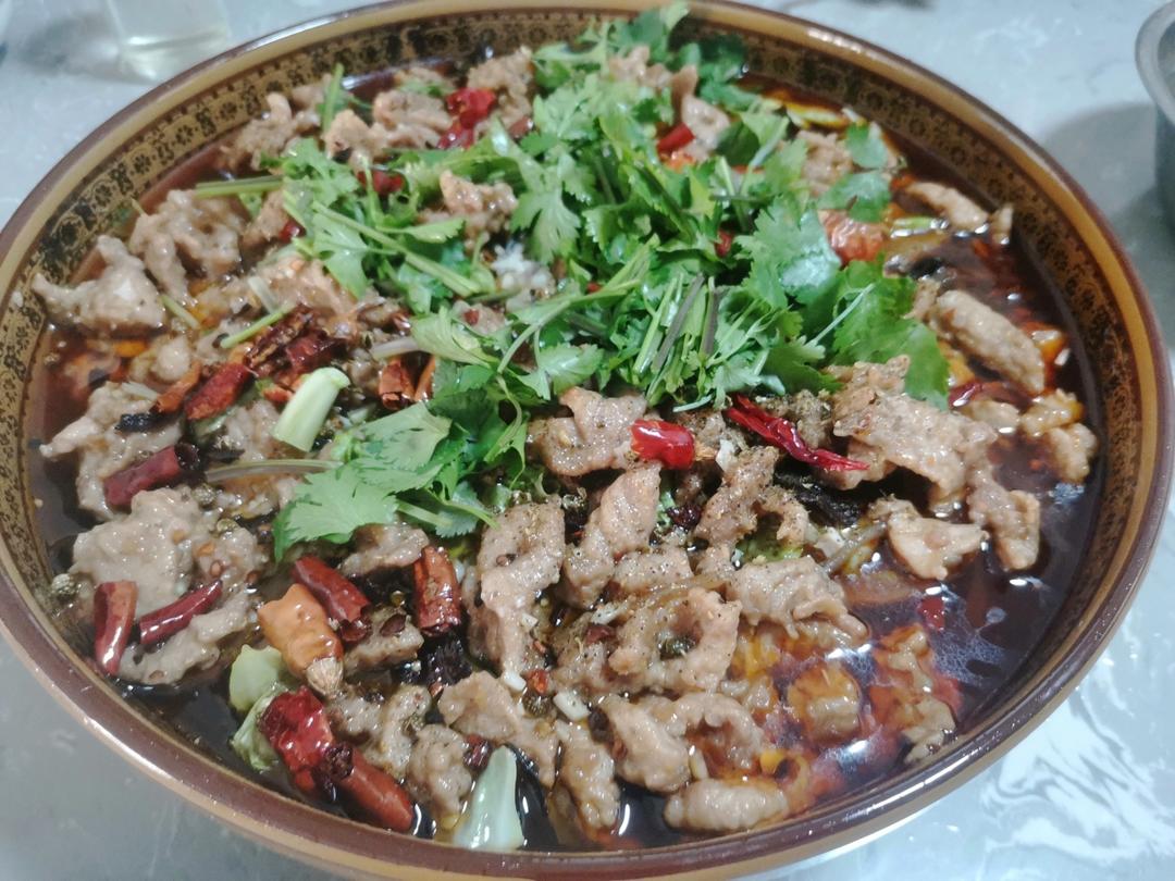 水煮肉片（肯定不翻车）