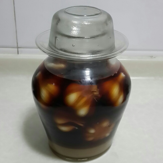 家庭版腌糖蒜