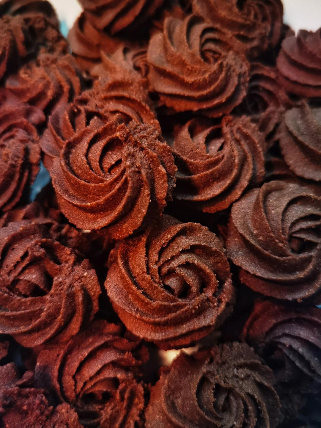 零失败花纹超级立体的黄油曲奇