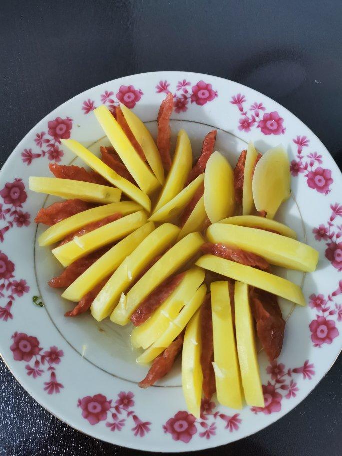 风琴蒸土豆（快手菜）