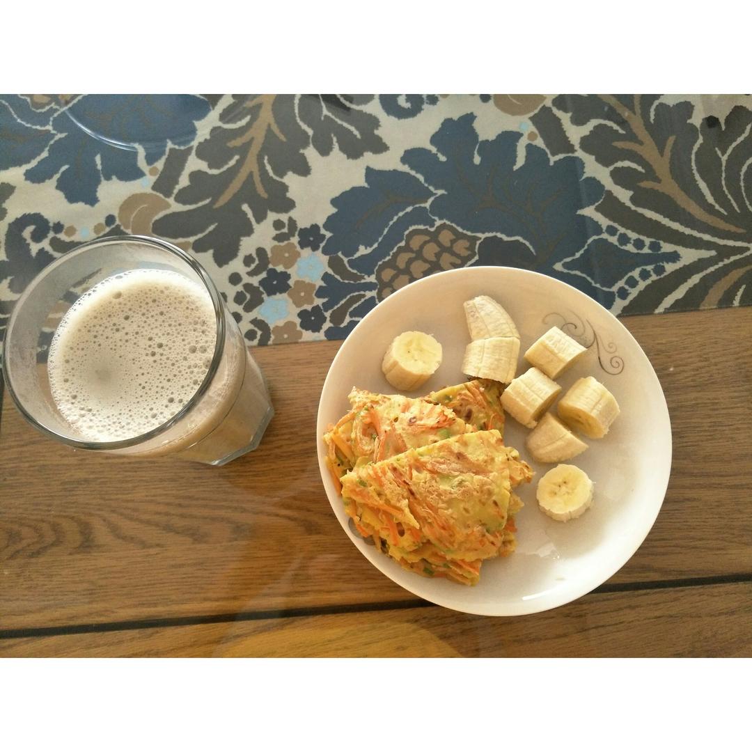 营养早餐—胡萝卜饼