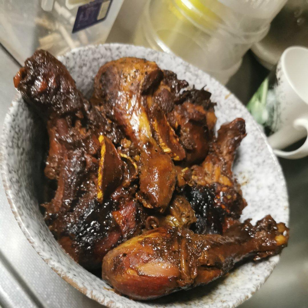 不需要厨艺的减脂餐——电饭煲焖鸡腿