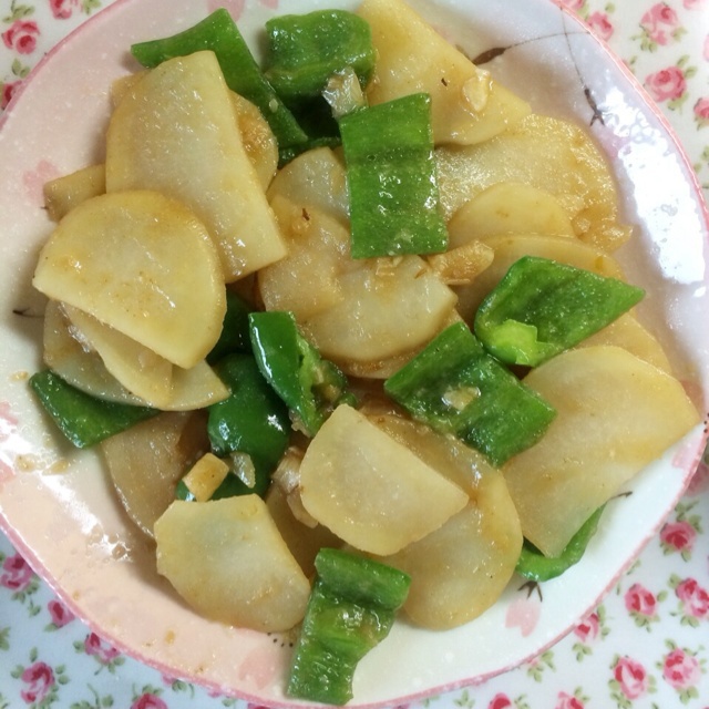 懒人版青椒土豆片