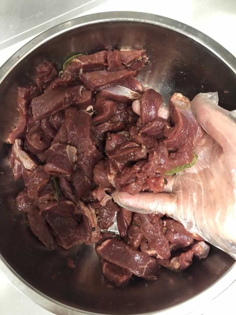 儿子评价比外面好吃一百倍的自制牛肉干