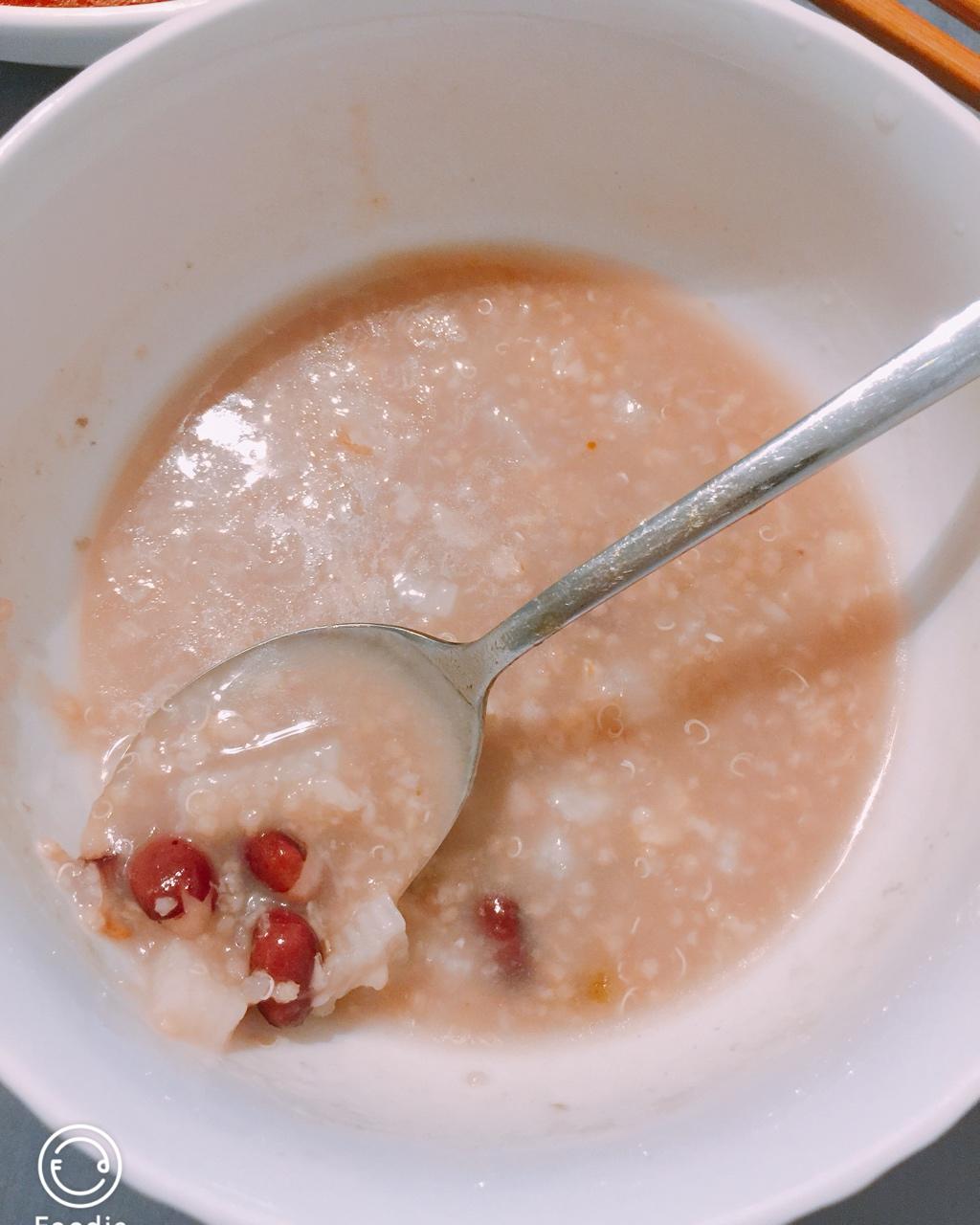 晚餐喝粥的日子