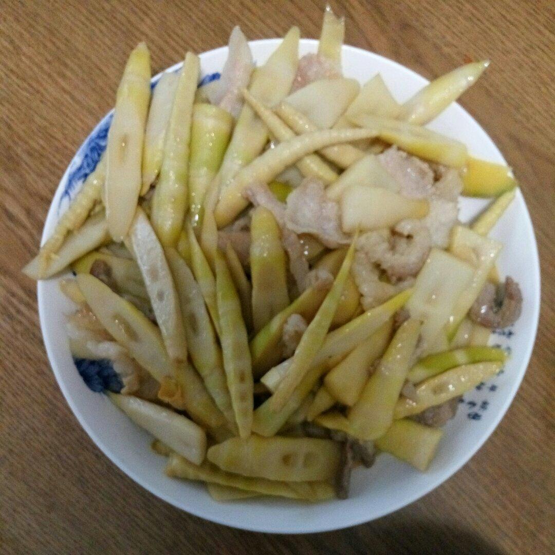 春笋炒肉丝