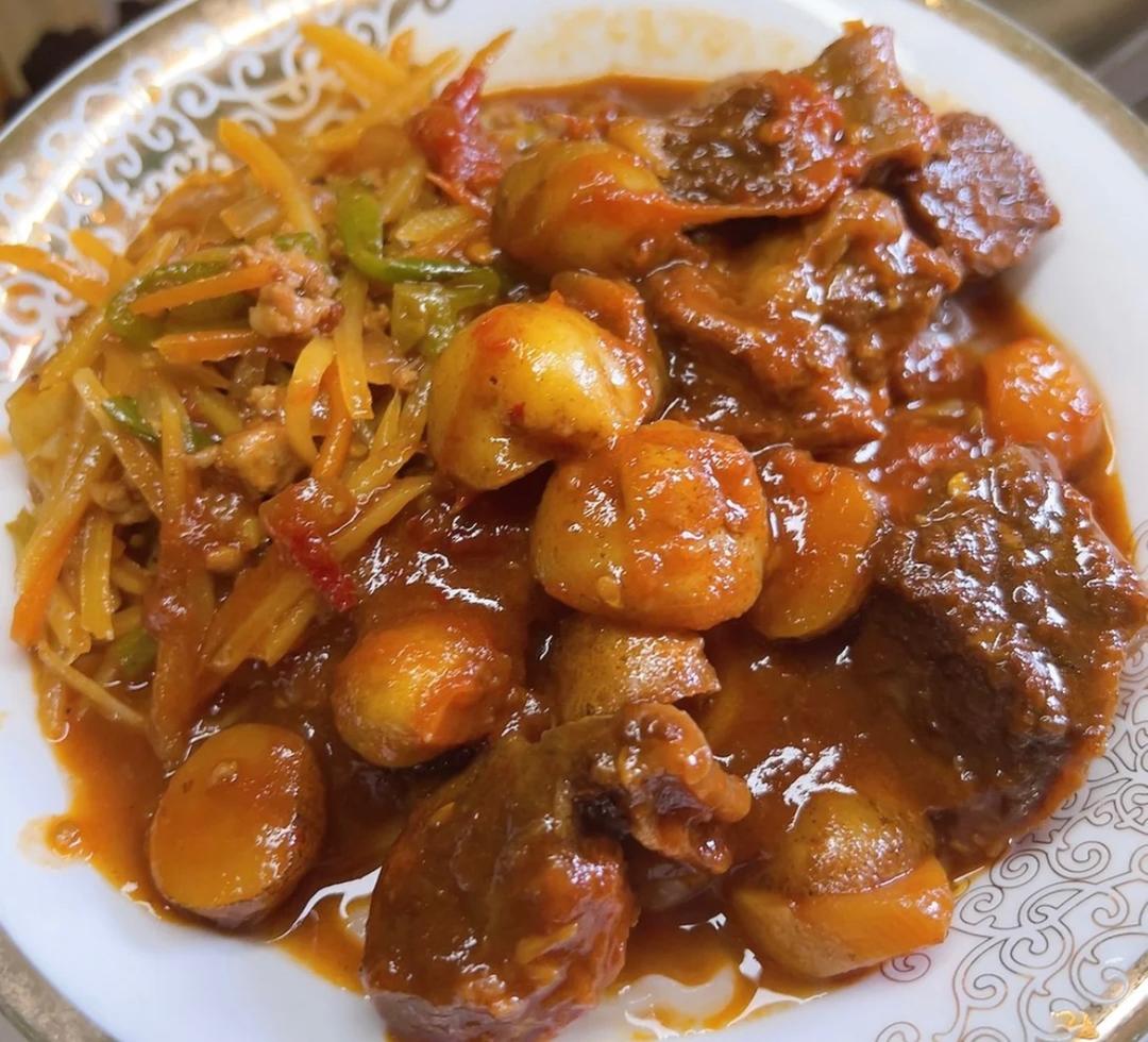 西红柿炖牛肋条（家常菜）的做法