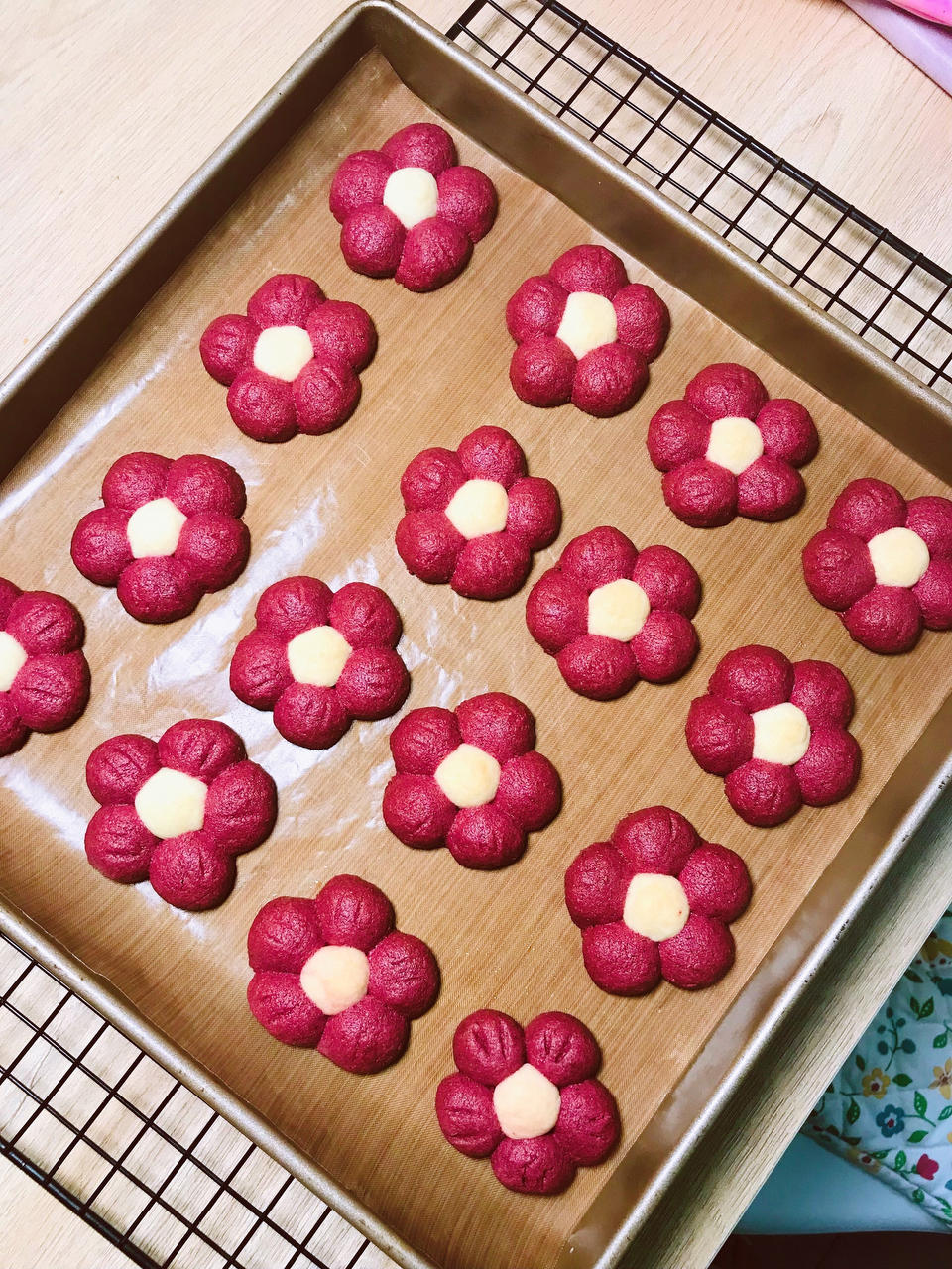 小红花饼干