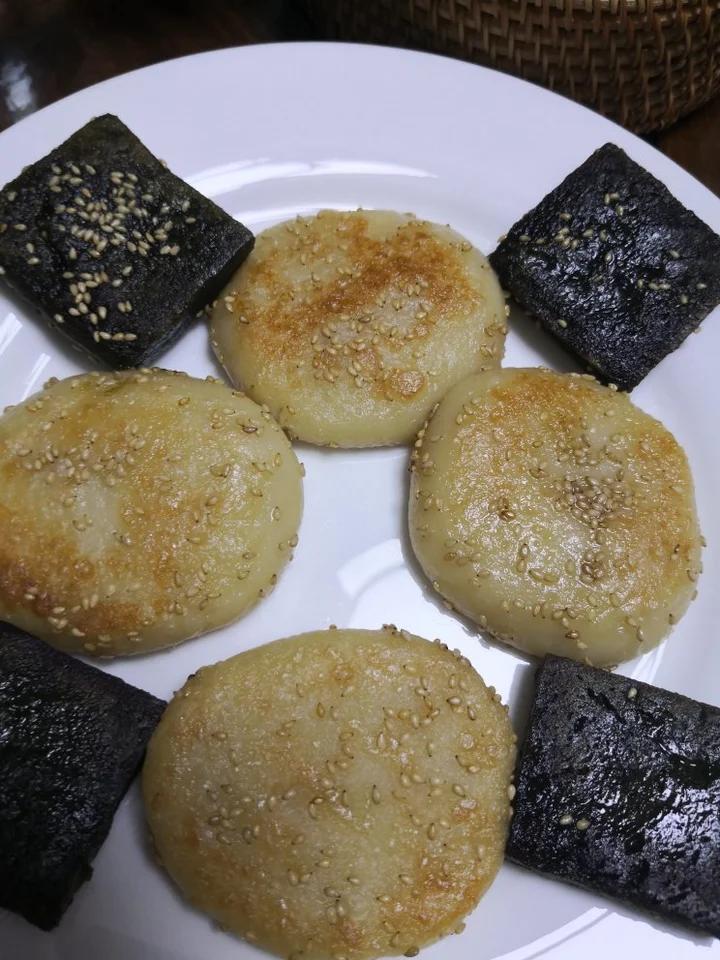 松软香糯的豆渣糯米饼🥞