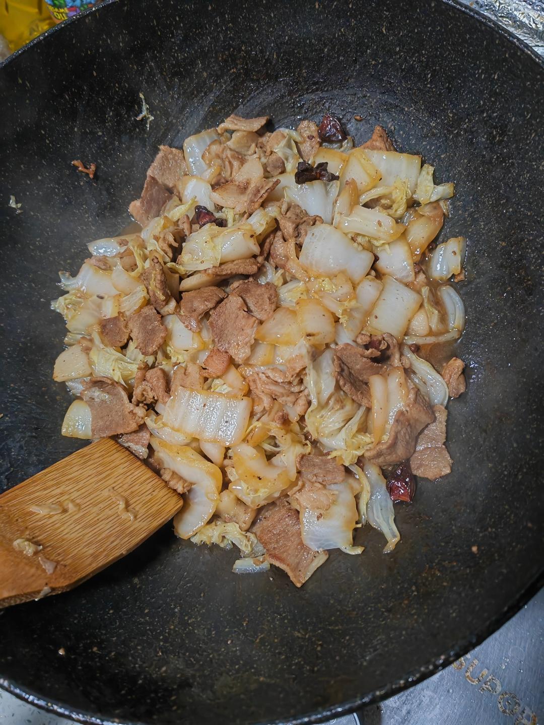 猪肉炖白菜