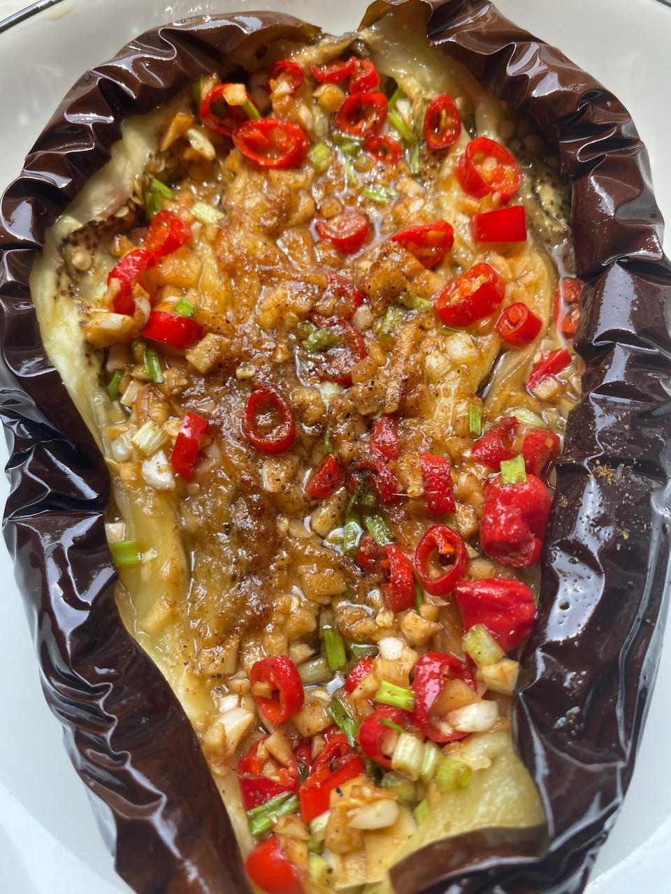 烤茄子（烤箱版）