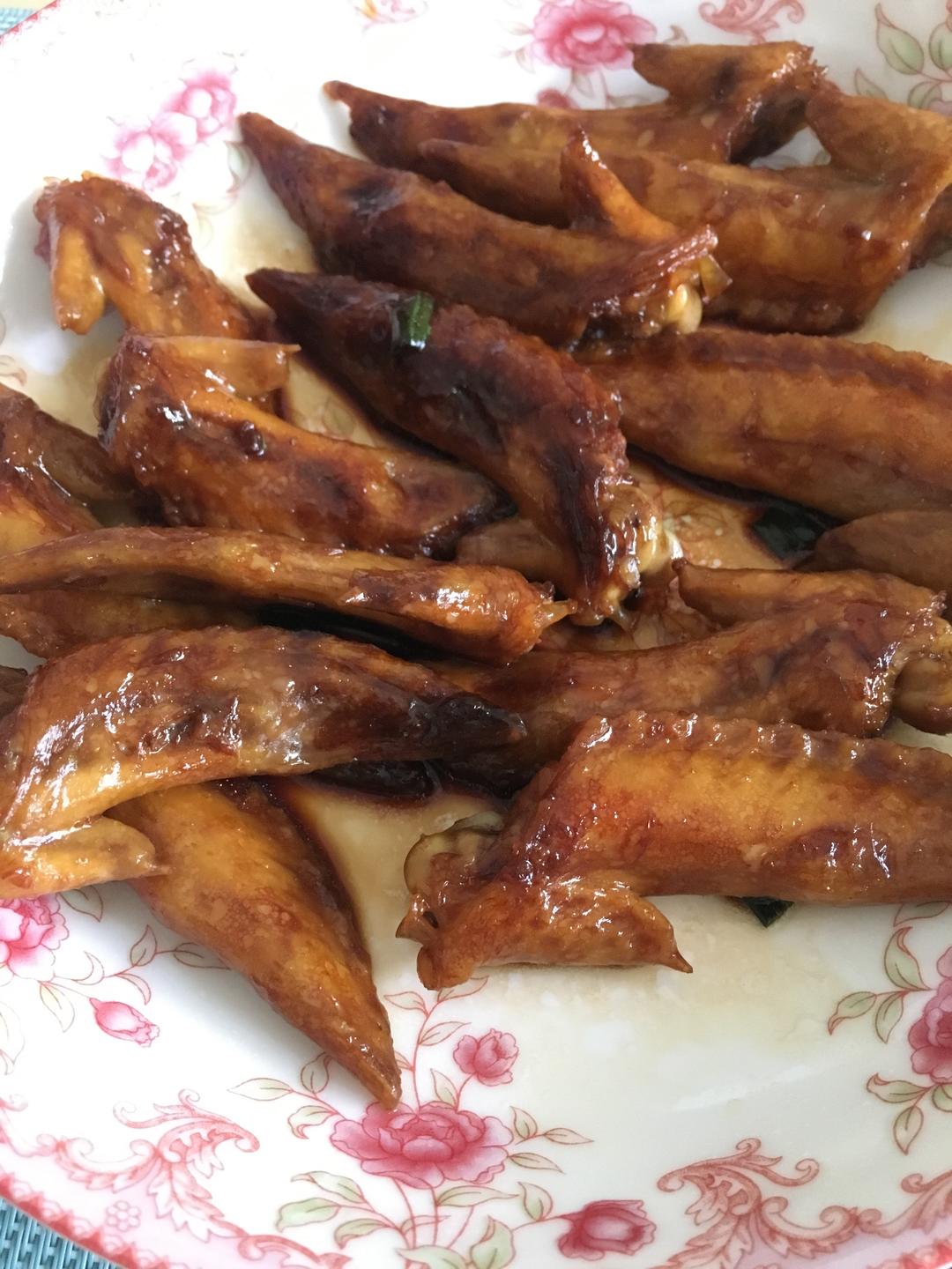 酱油鸡翼尖的做法