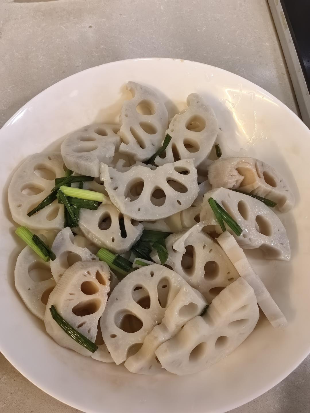 怎么炒，炒出来不发黑的香脆炒藕片