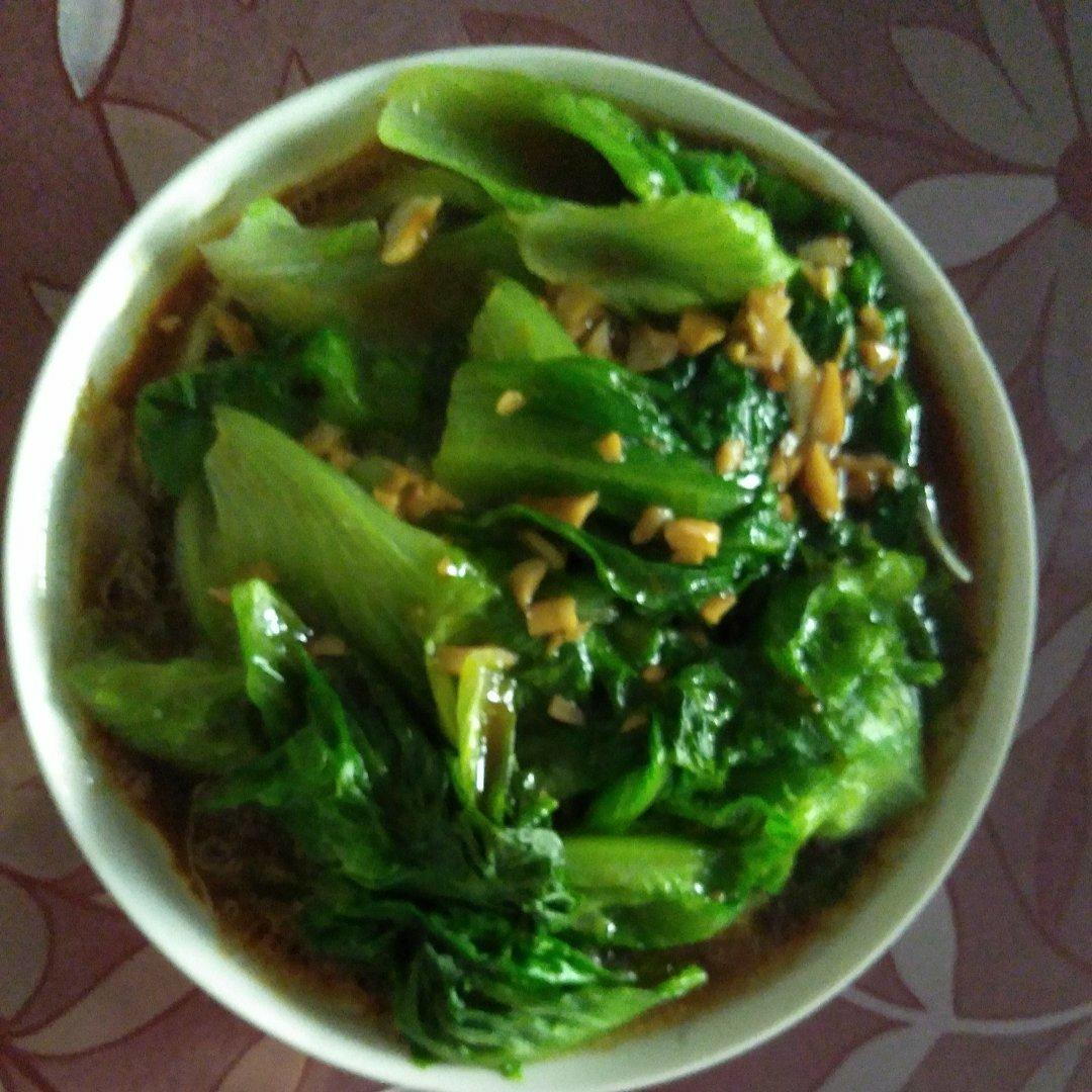 家常菜 蚝油生菜