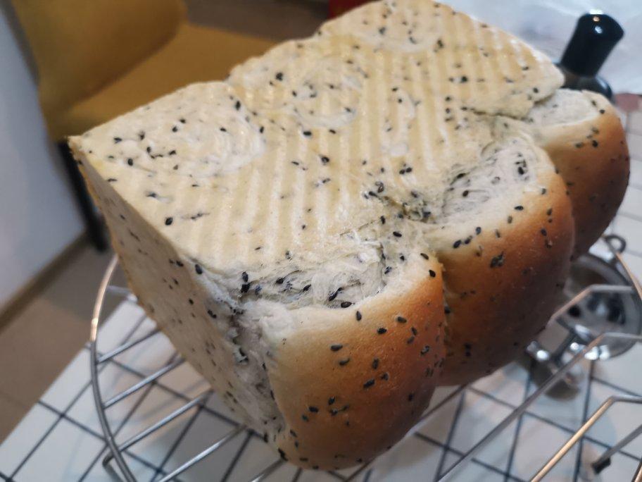 中种法 要传家的黑芝麻吐司