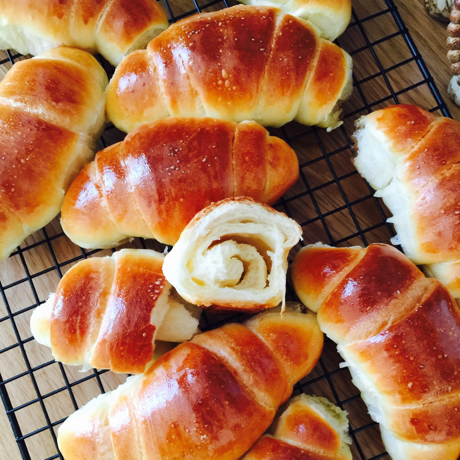 自由女神的盐面包（附超啰嗦详细面包卷整形）