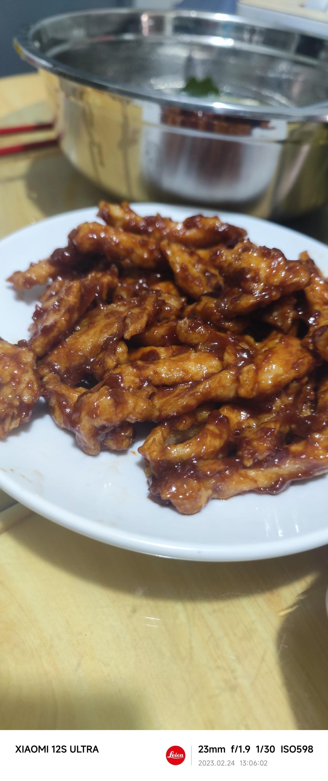 糖醋里脊 超嫩鸡胸肉版