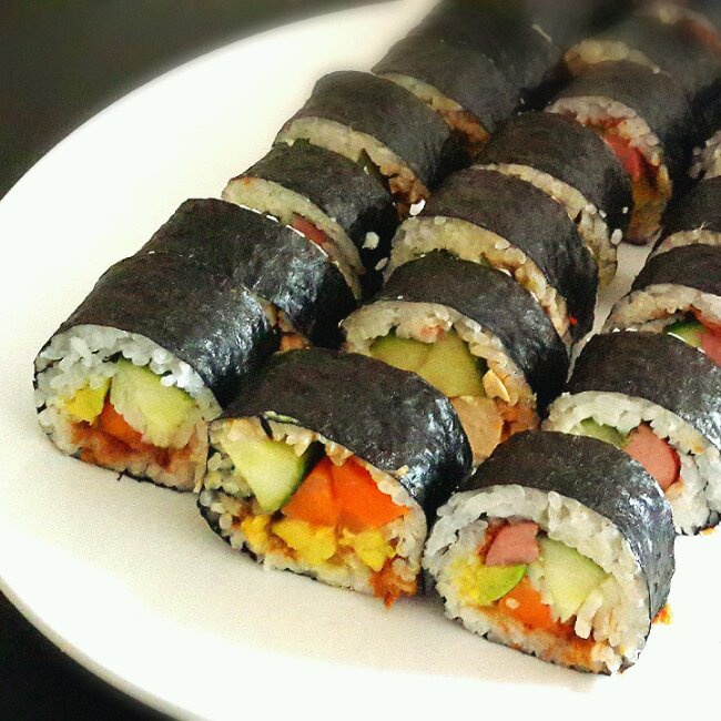 紫菜卷寿司