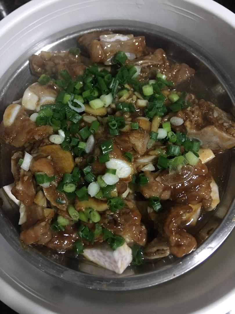 香芋蒸排骨（简单好吃）