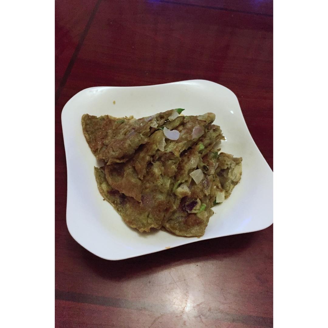 潮汕传统美食蚝烙