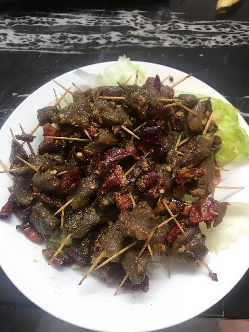 牙签羊肉 Roast Lamb Hor d'oeuvre