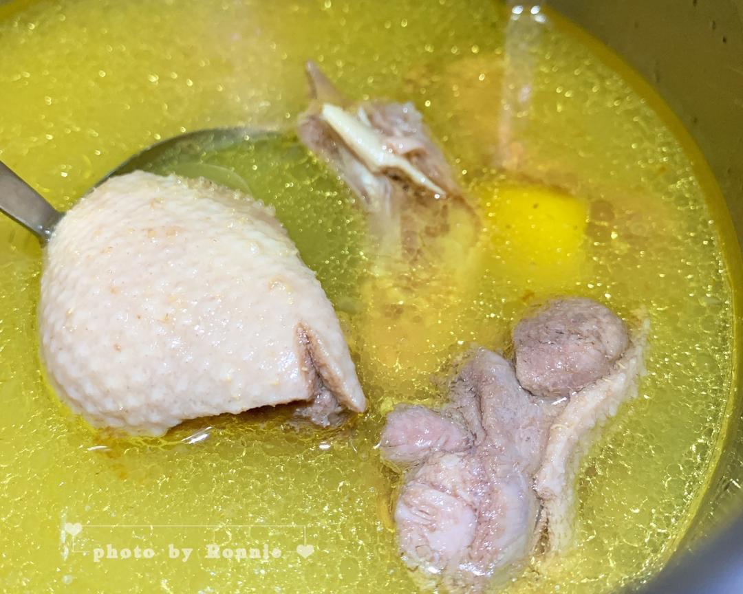 210 清炖鸭汤（鸭汤面）的做法