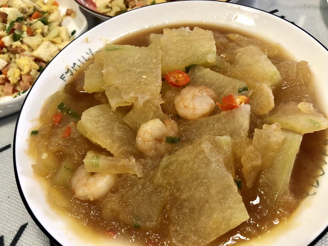 虾仁烧冬瓜「低脂又下饭」
