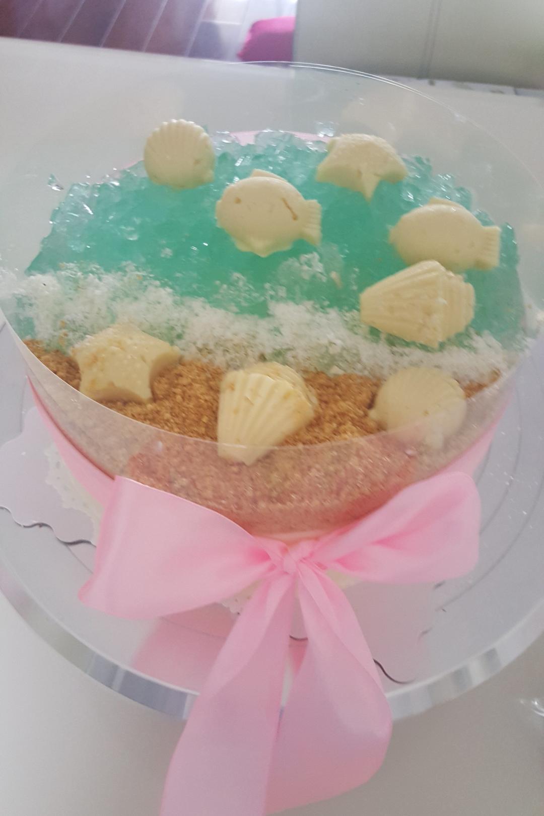 海洋酸奶慕斯蛋糕