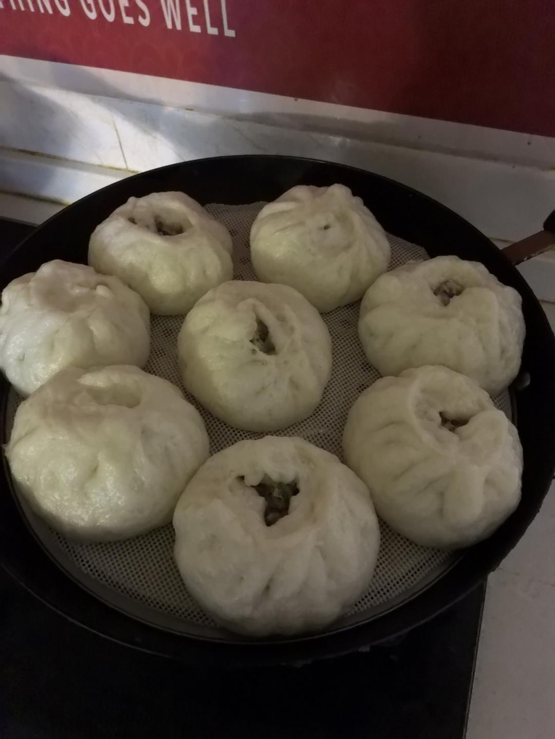 ♨️可以开店的酸菜猪肉包子！