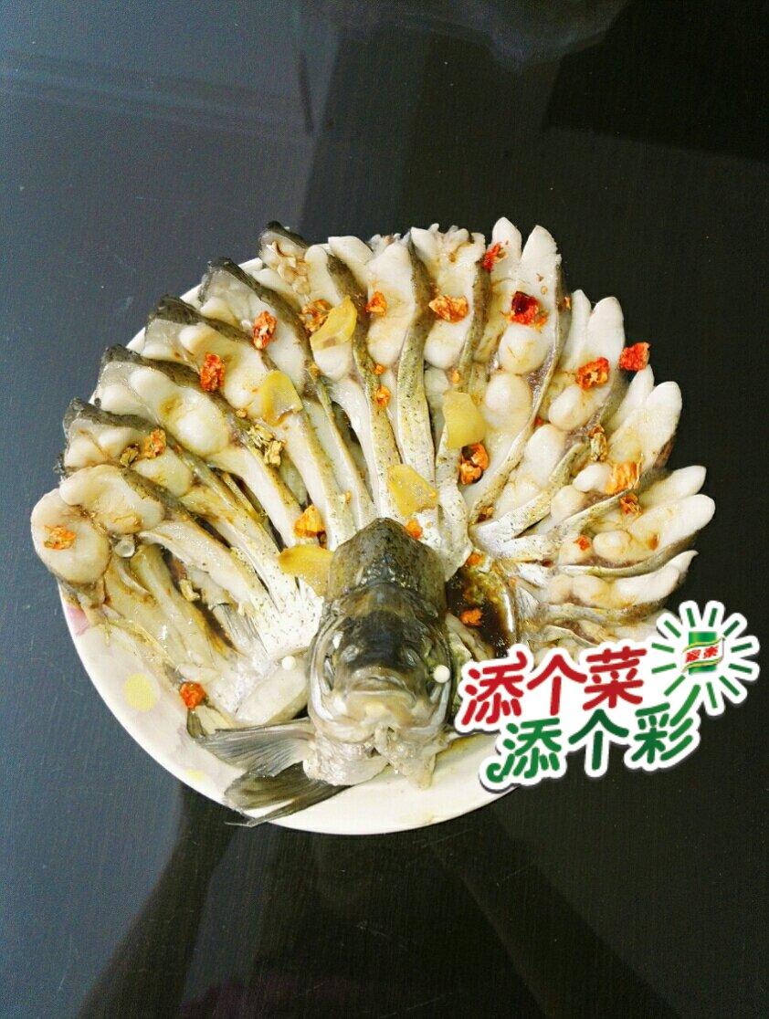 年夜饭的颜值担当<孔雀开屏鱼>