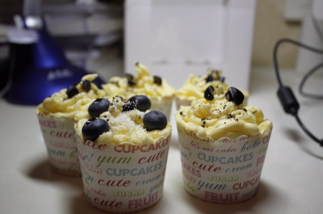 法式奶油顶抹茶纸杯蛋糕CUPCAKE