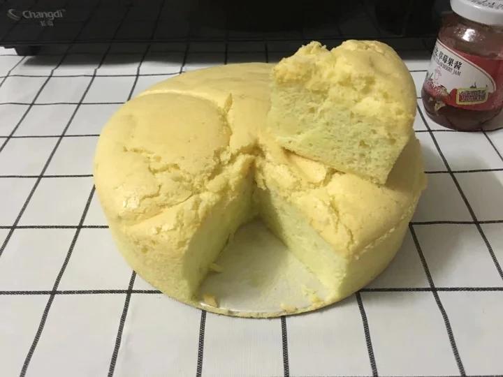 视频菜谱:原味戚风蛋糕8寸戚风蛋糕不裂