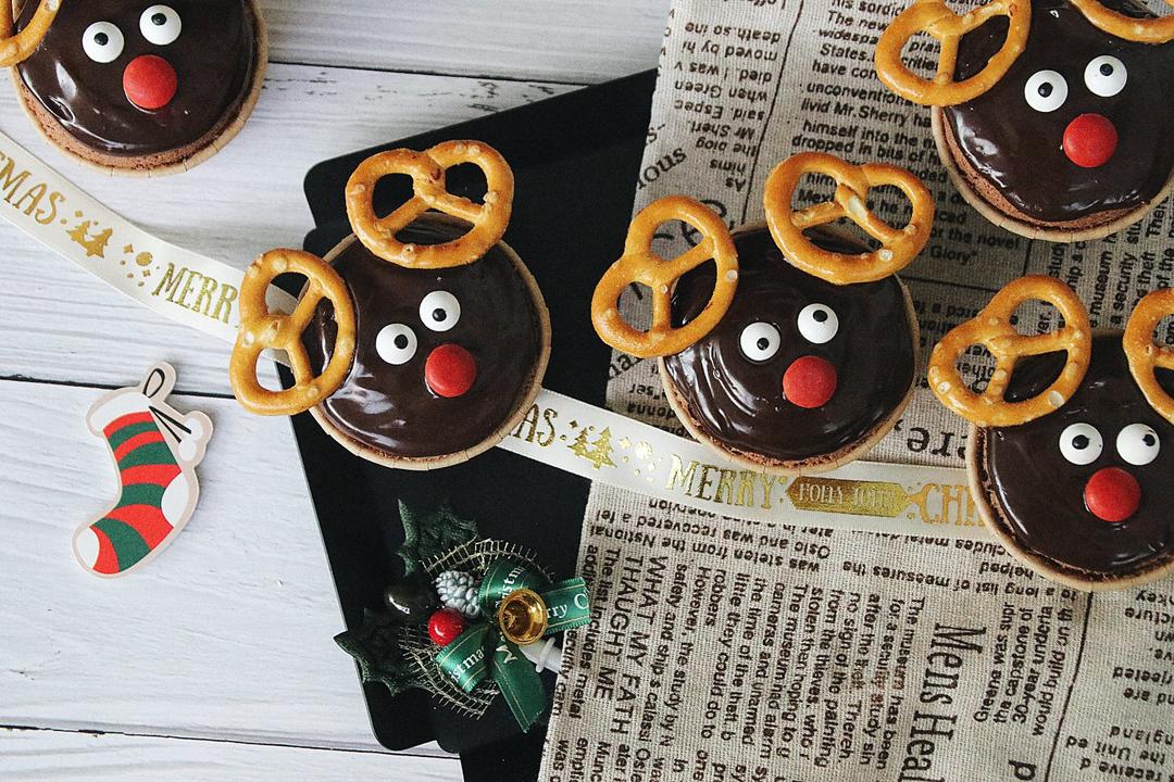 圣诞老人的坐骑 Reindeer cupcakes