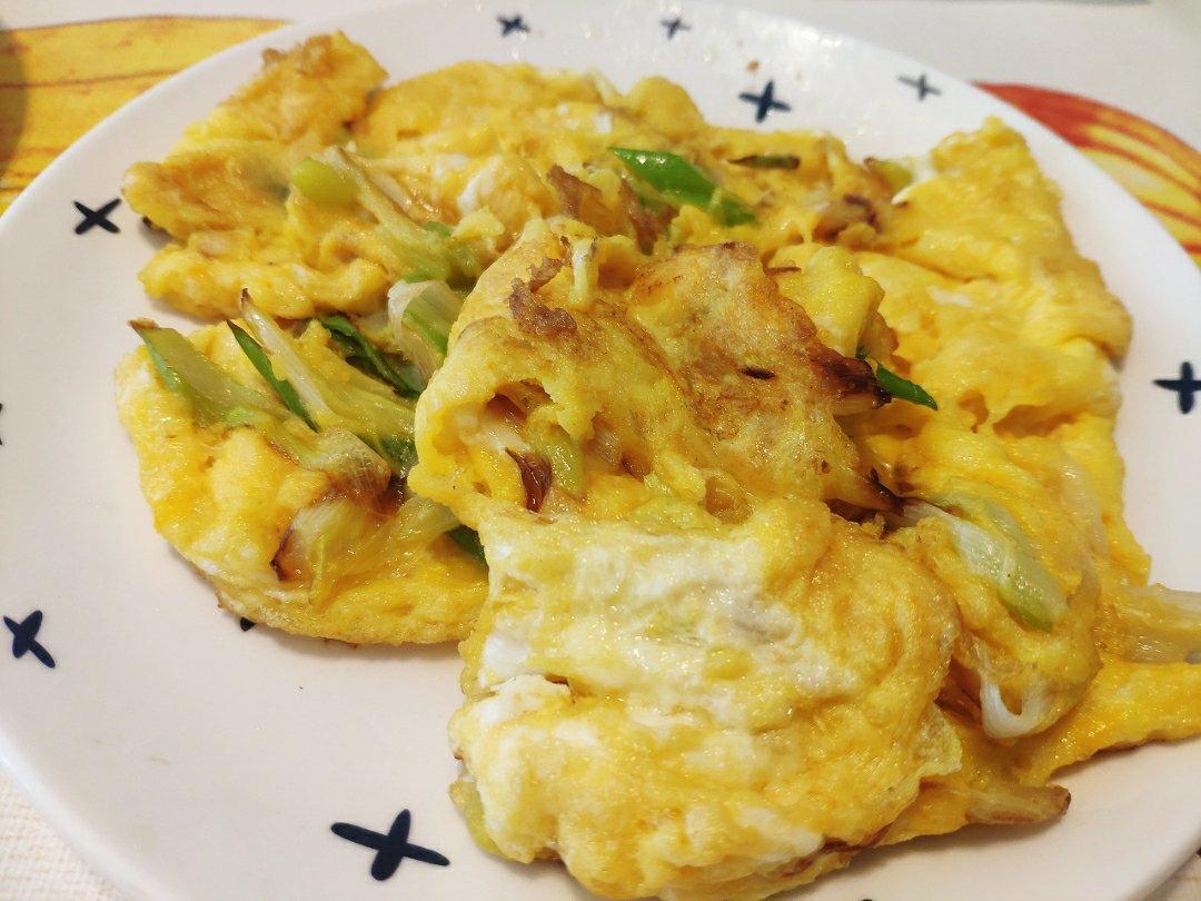 私房大葱炒鸡蛋