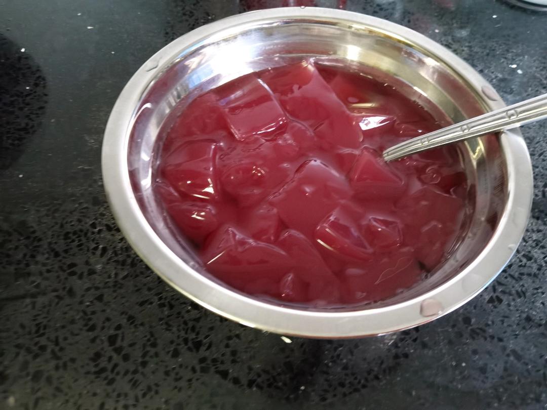 石榴汁果冻