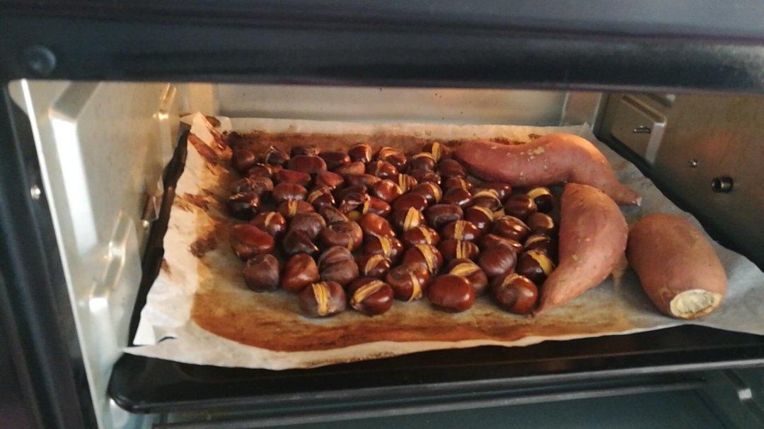 烤箱版【烤板栗】