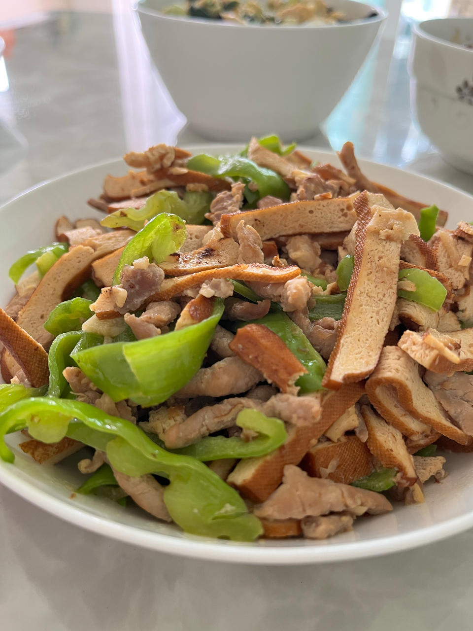 香干肉丝，家常菜
