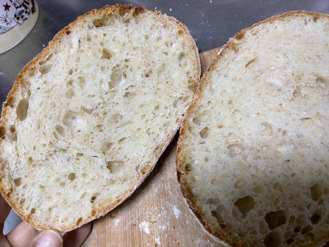 硬核干货丨做一次需要24小时，免揉面的酸面包 Sourdough！